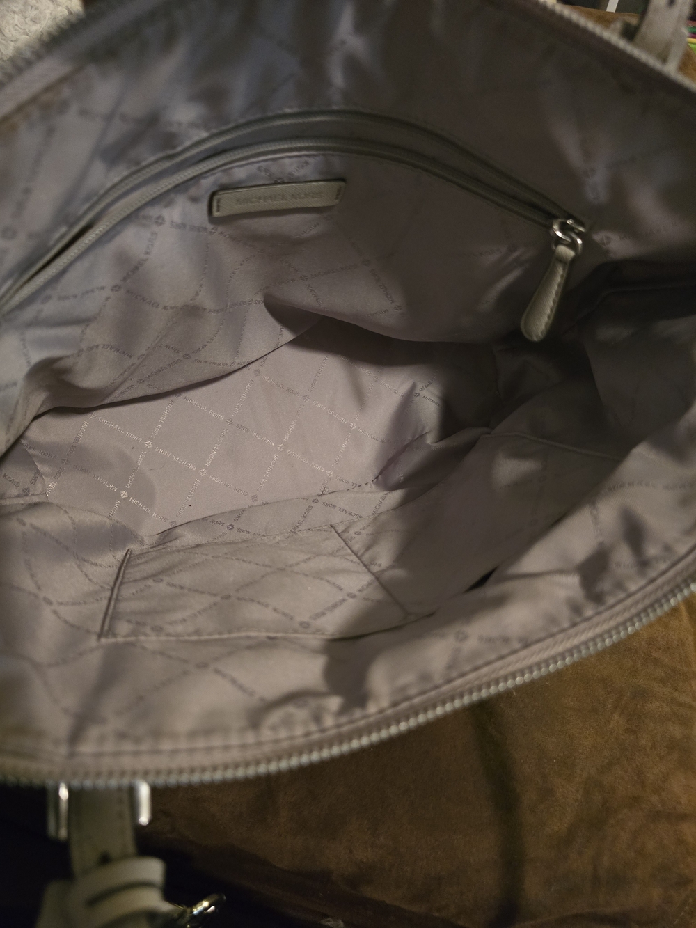 Michael Kors Taupe Interior Tote - Taupe